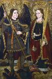 St Michael and Engracia, C1489-C1513-Juan de la Abadia the Younger-Mounted Giclee Print