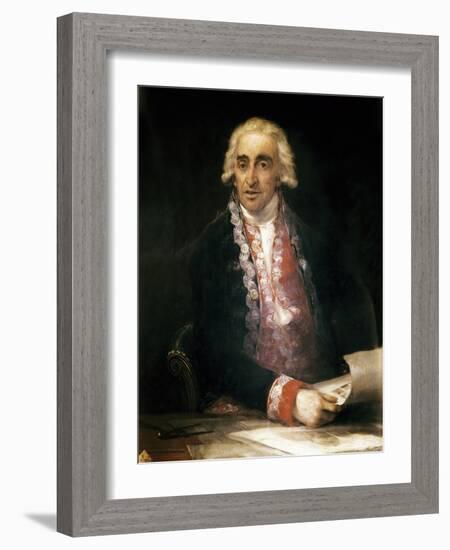 Juan De Villanueva, C.1805 (Oil on Canvas)-Francisco Jose de Goya y Lucientes-Framed Giclee Print