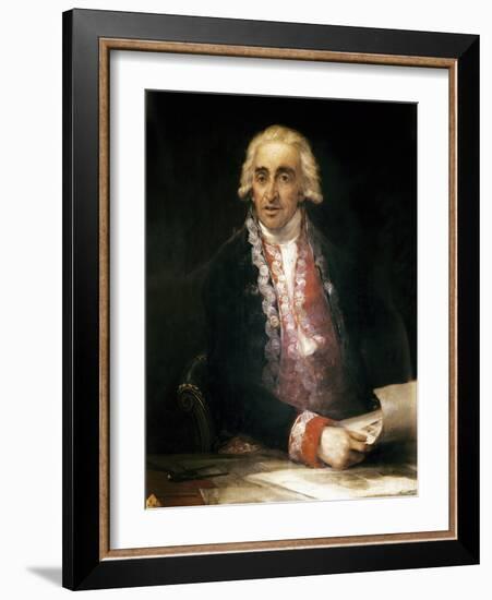 Juan De Villanueva, C.1805 (Oil on Canvas)-Francisco Jose de Goya y Lucientes-Framed Giclee Print