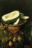 Bowl with Melon, Figs and Mushrooms, 1620-Juan Fernandez el labrador-Giclee Print