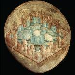 Noah's Ark, Fresco, 1562, Tecamachalco, Puebla, Mexico-Juan Gerson-Framed Photographic Print