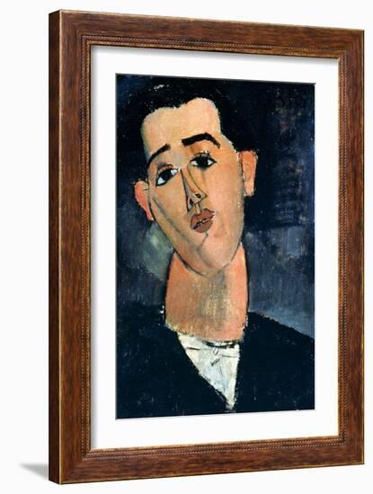 Juan Gris (1887-1927)-Amedeo Modigliani-Framed Giclee Print