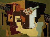 Book and Fruit Bowl-Juan Gris-Giclee Print