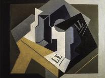 Under the Lamp; Sous La Lampe, 1925 (Oil on Canvas)-Juan Gris-Giclee Print