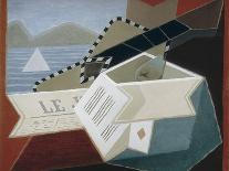 Book and Fruit Bowl-Juan Gris-Giclee Print