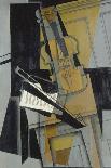 Guitar on a Table; Guitare Sur Une Table, 1916-Juan Gris-Giclee Print