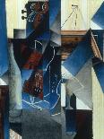 Violin and Playing Cards on a Table-Juan Gris-Giclee Print