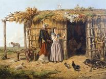 Pampa Dwelling, 1861, Argentina-Juan Lepiani-Framed Giclee Print