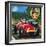 Juan Manuel Fangio-Wilf Hardy-Framed Giclee Print