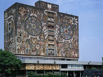 Central Library with 1950-55 External Frescos, Mexico City, Mexico, Central America-Juan O'Gorman-Photographic Print