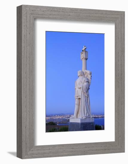 Juan Rodriguez Cabrillo Statue-Richard Cummins-Framed Photographic Print