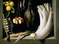 Still-Life with Game Fowl, 1600-1603-Juan Sanchez Cotan-Framed Giclee Print