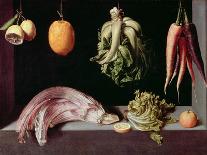 Still Life with Game, Vegetables and Fruit, 1602-Juan Sanchez Cotan-Framed Giclee Print