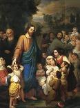 Suffer Little Children to Come Unto Me, 1854-Juan Urruchi-Premier Image Canvas