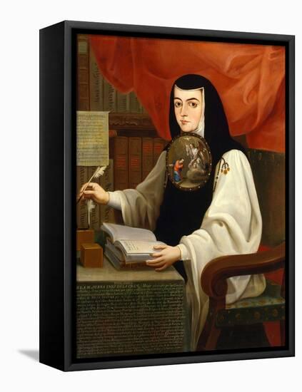 Juana Inés De La Cruz, 1772-Andres De Islas-Framed Premier Image Canvas