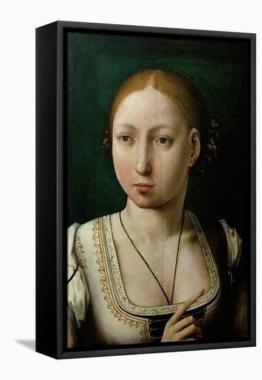 Juana the Mad (1473-1555)-Juan de Flandes-Framed Premier Image Canvas