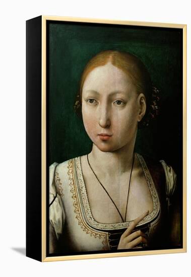 Juana the Mad (1473-1555)-Juan de Flandes-Framed Premier Image Canvas