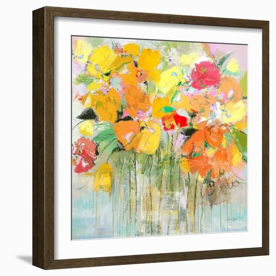 Jubilant-Jin Jing-Framed Art Print