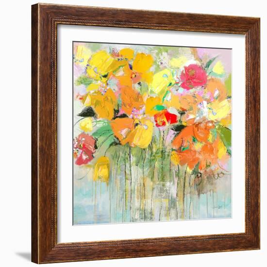 Jubilant-Jin Jing-Framed Art Print