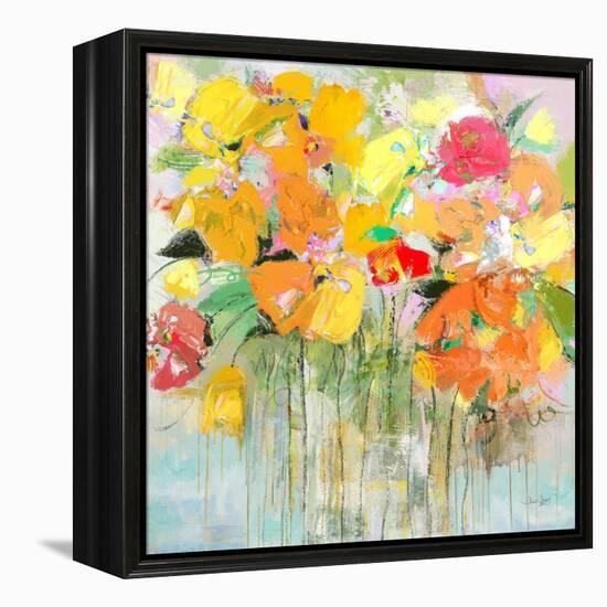 Jubilant-Jin Jing-Framed Stretched Canvas