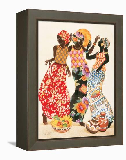 Jubilation-Keith Mallett-Framed Stretched Canvas