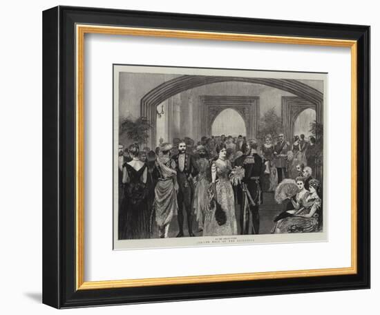 Jubilee Ball at the Guildhall-null-Framed Giclee Print