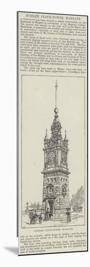 Jubilee Clock-Tower, Margate-Frank Watkins-Mounted Giclee Print