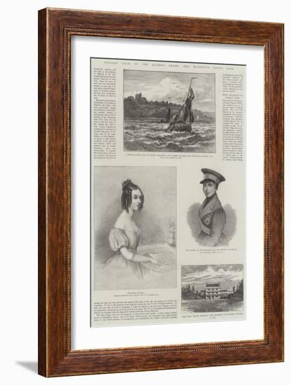 Jubilee Year of the Queen's Reign, Her Majesty's Early Life-John Rogers Herbert-Framed Giclee Print