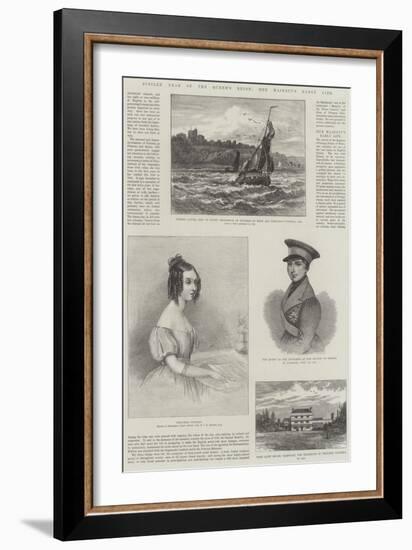 Jubilee Year of the Queen's Reign, Her Majesty's Early Life-John Rogers Herbert-Framed Giclee Print