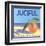 Juciful Orange Crate Label-null-Framed Art Print