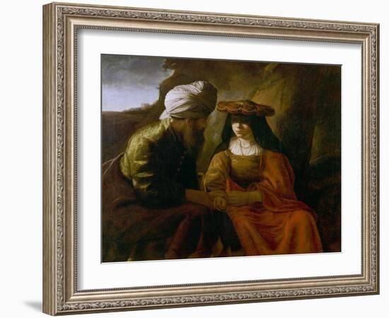 Juda und Thamar. Um 1650-60-Gerbrand Van Den Eeckhout-Framed Giclee Print