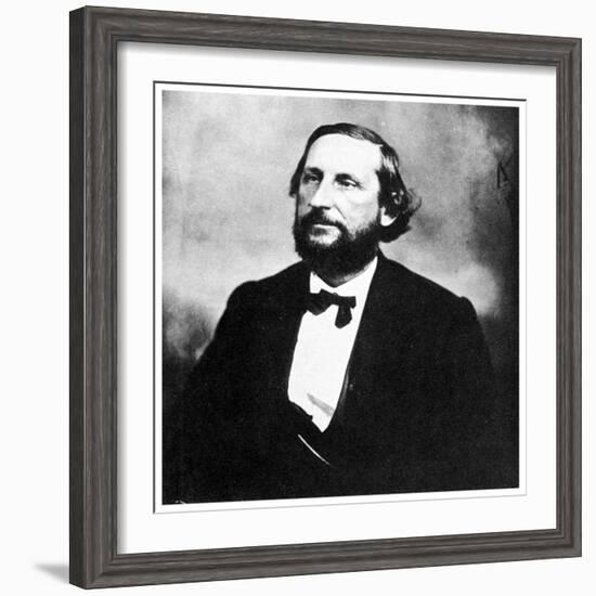 Judah P Benjamin, Secretary of State of the Confederacy, 1861-1865-MATHEW B BRADY-Framed Giclee Print