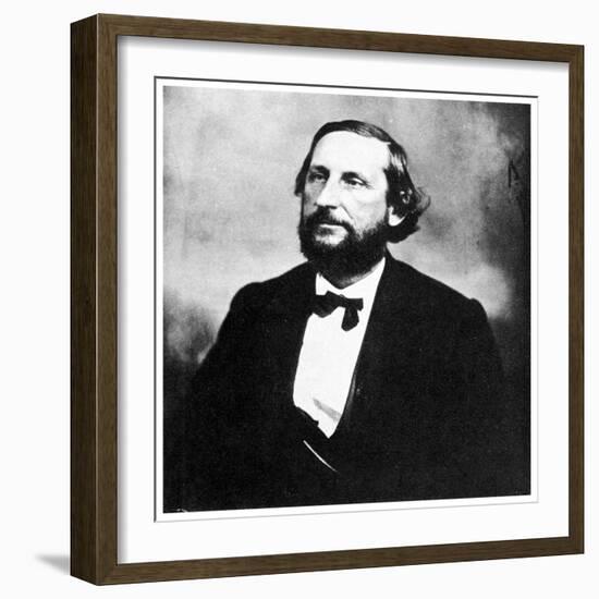 Judah P Benjamin, Secretary of State of the Confederacy, 1861-1865-MATHEW B BRADY-Framed Giclee Print