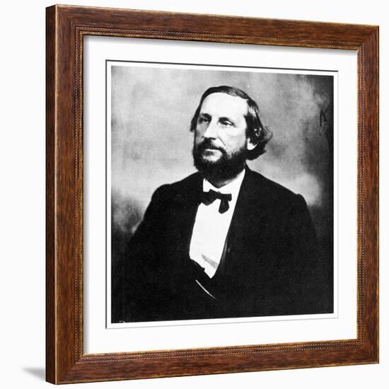 Judah P Benjamin, Secretary of State of the Confederacy, 1861-1865-MATHEW B BRADY-Framed Giclee Print