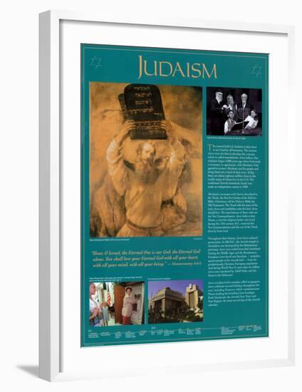 Judaism-null-Framed Art Print