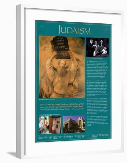 Judaism-null-Framed Art Print