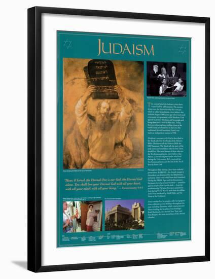 Judaism-null-Framed Art Print