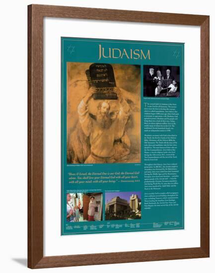 Judaism-null-Framed Art Print