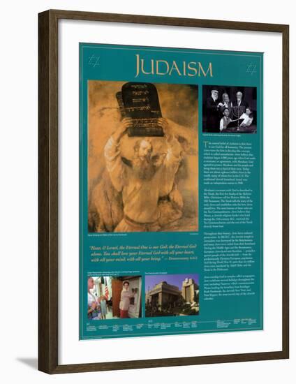 Judaism-null-Framed Art Print