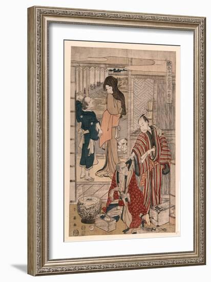 Judanme-Katsukawa Shun'ei-Framed Giclee Print