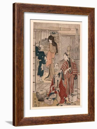 Judanme-Katsukawa Shun'ei-Framed Giclee Print