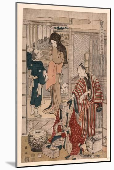 Judanme-Katsukawa Shun'ei-Mounted Giclee Print