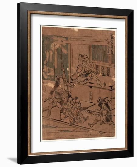 Judanme-Katsushika Hokusai-Framed Giclee Print