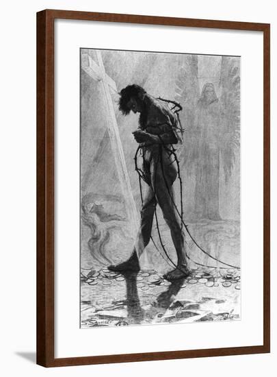 Judas, 1896-Sascha Schneider-Framed Giclee Print