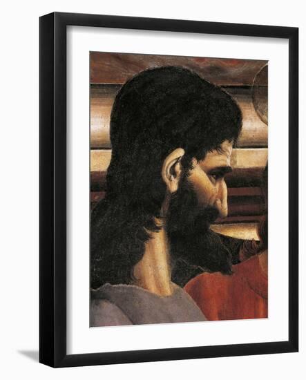 Judas' Face, Detail from the Last Supper, 1450-Andrea Del Castagno-Framed Giclee Print