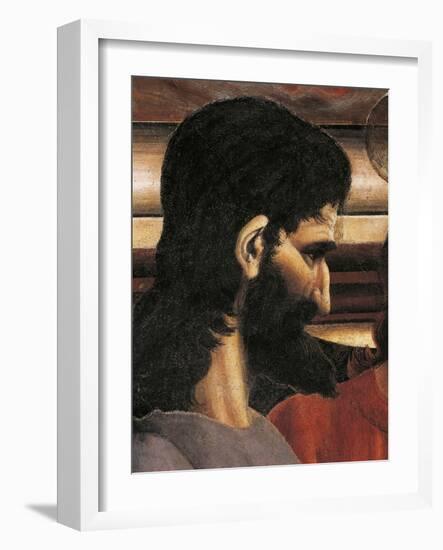 Judas' Face, Detail from the Last Supper, 1450-Andrea Del Castagno-Framed Giclee Print