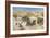 Judean desert in the Holy Land c1910-Harold Copping-Framed Giclee Print