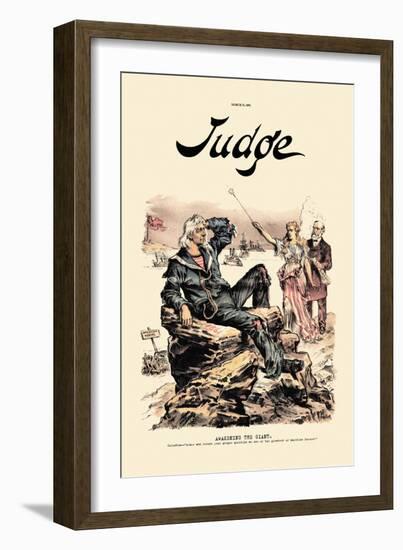 Judge: Awakening the Giant-null-Framed Art Print