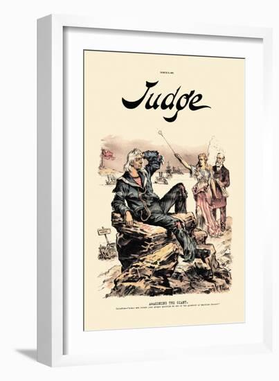 Judge: Awakening the Giant-null-Framed Art Print