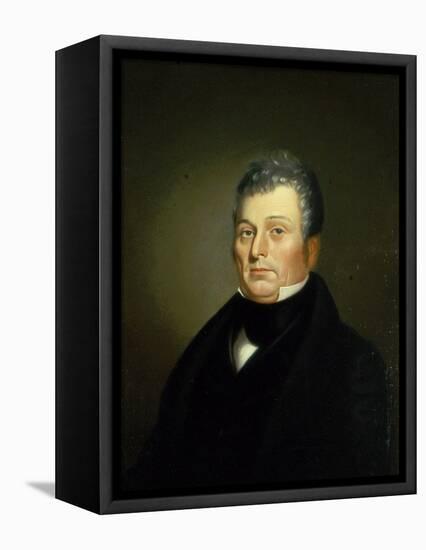 Judge Henry Lewis, 1838-39-George Caleb Bingham-Framed Premier Image Canvas